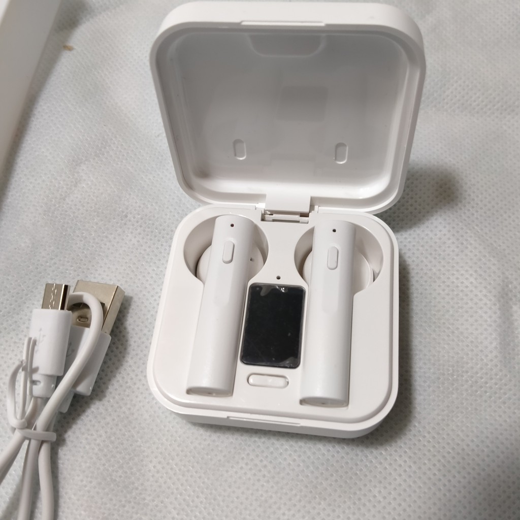 [Sỉ = LẺ] Tai nghe bluetooth 5.0 Air 6 pro ❤️ có hiện thị LCD, hiện thị pin ❤️  bass tốt êm tai  ❤️ thời gian 3 - 4h | BigBuy360 - bigbuy360.vn