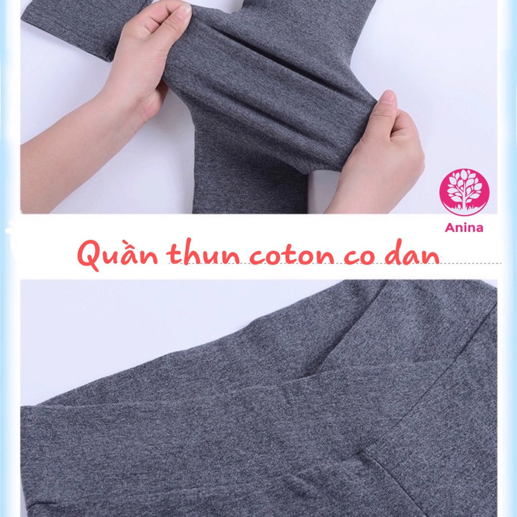 Quần bầu dài legging cạp chéo đẹp thoải mái tiện lợi QB1111