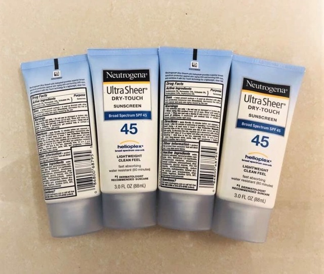 ( Sale xã hàng )💦KEM CHỐNG NẮNG Neutrogena Ultra Sheer Dry-Touch Sunscreen Broad Spectrum SPF 45💦