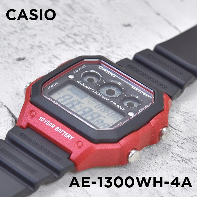 Đồng hồ nam dây nhựa Casio chính hãng Anh Khuê AE-1300WH-4AVDF (42mm)