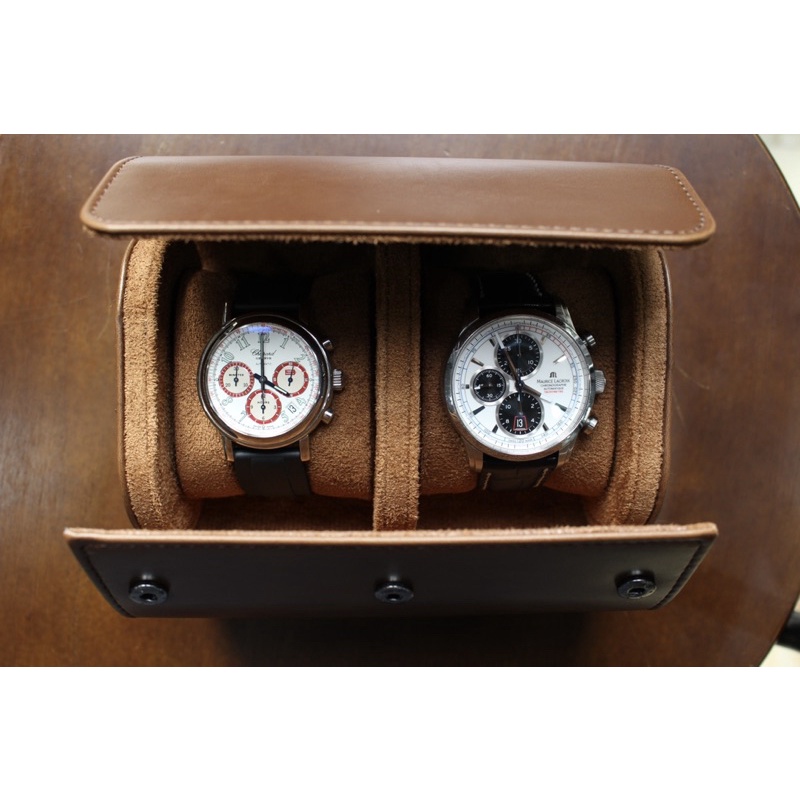 BAO DA ĐỰNG ĐỒNG HỒ ĐEO TAY KHI ĐI DU LỊCH - TRAVEL CASE LOẠI 1, 2, 3 NGĂN