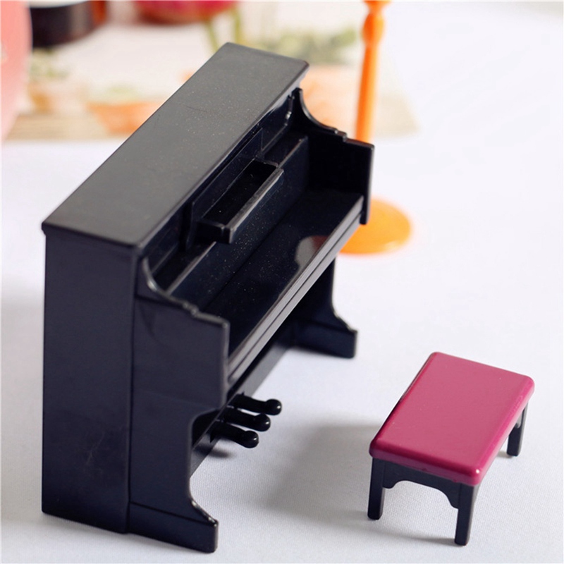 Đàn Piano Mini Bằng Gỗ Cho Nhà Búp Bê