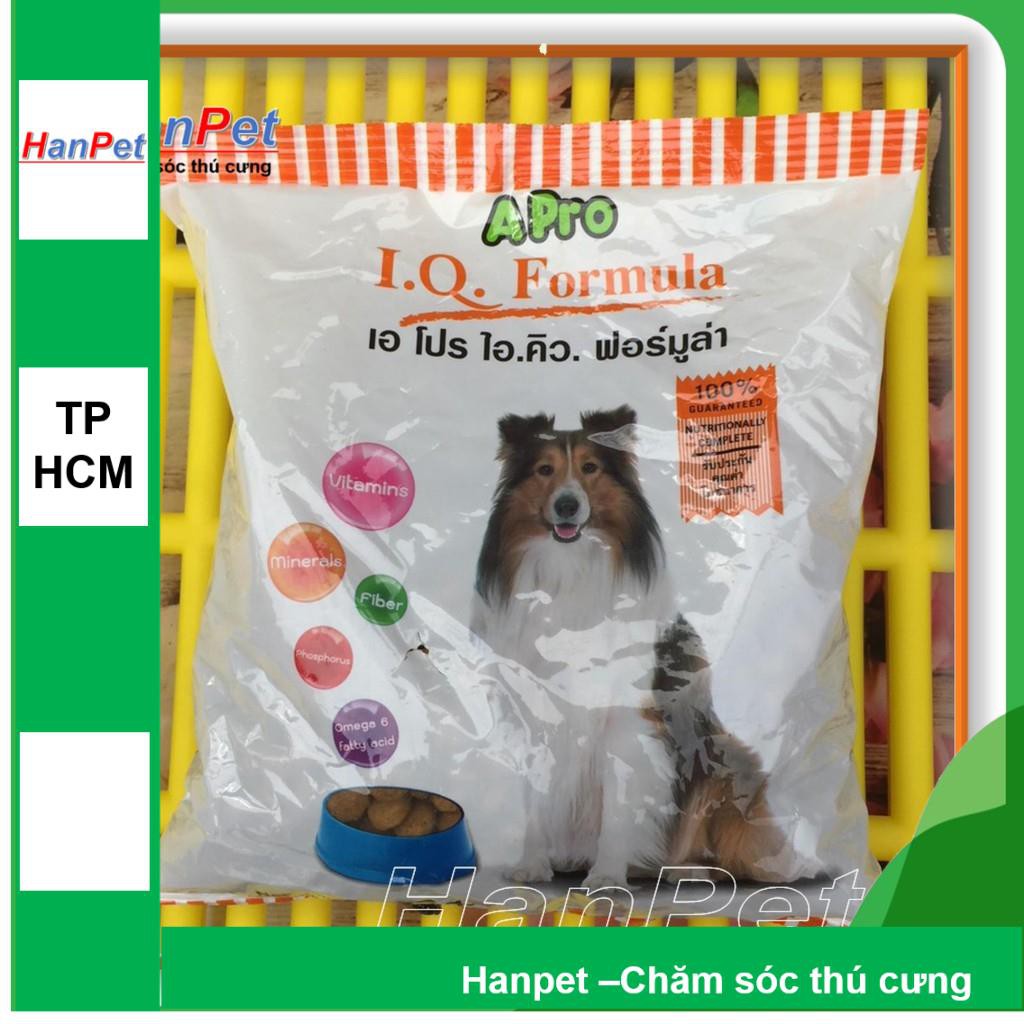 HCM-Thức ăn dạng viên cho chó APRO - xuất xứ Thái Lan - dùng cho chó mọi lứa tuổi - gói 500gr (hanpet 235)