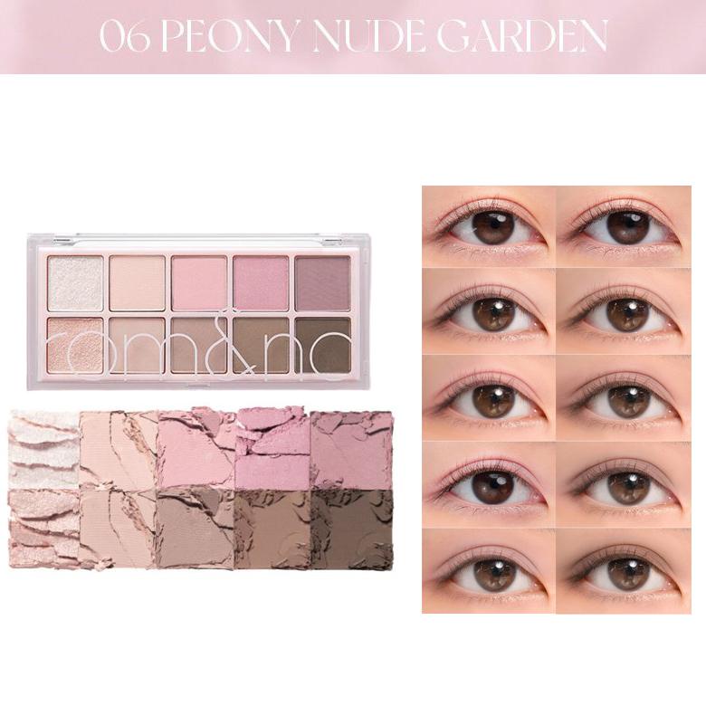 Bảng phấn mắt Rom & Nd 7 màu đẹp mắt Better Than Palette