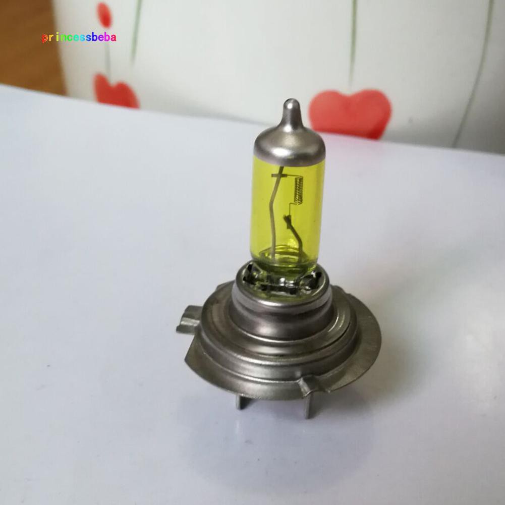 1 Bóng Đèn Halogen H7 12v 55w 4,000k-4,500k Ánh Sáng Vàng