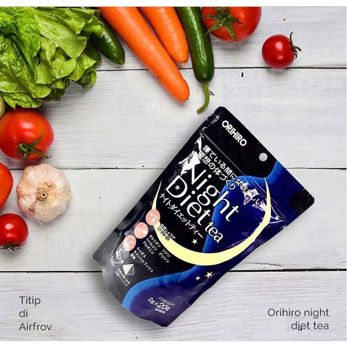 Trà hỗ trợ giảm cân ban đêm Orihiro Night Diet Tea