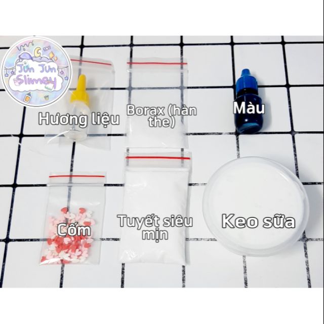 Bộ kit slime mây mini
