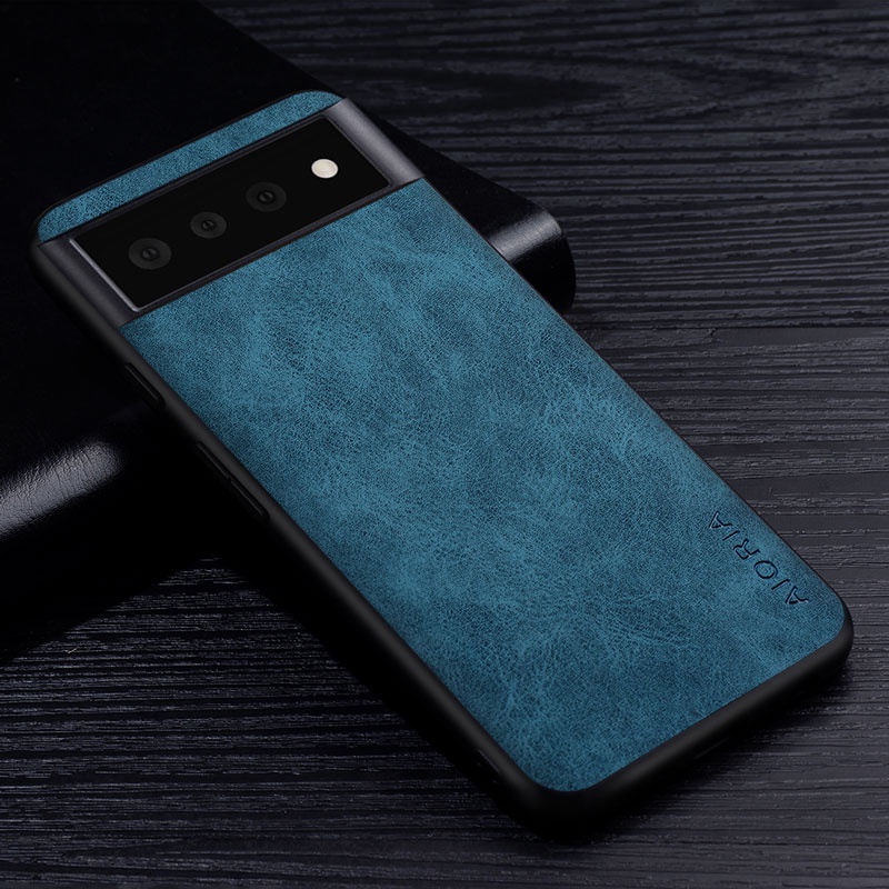 Bao Da Điện Thoại pu Màu Trơn Chống Trầy Xước Cho google pixel 6 pro xl google pixel 6 pro Ốp