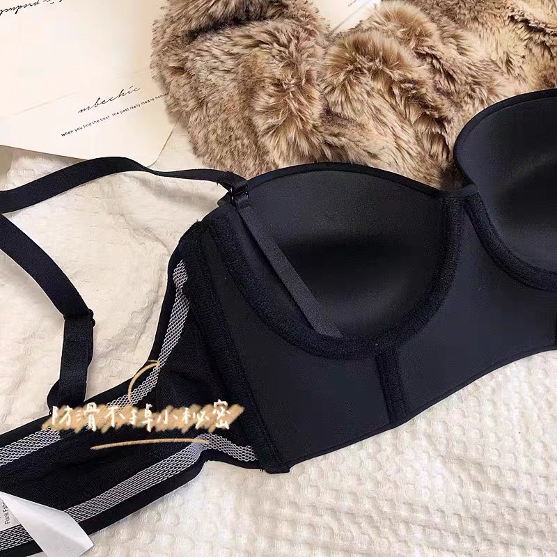 Áo bra nữ có gọng trơn quây có dây chất liệu cotton loại một , unny