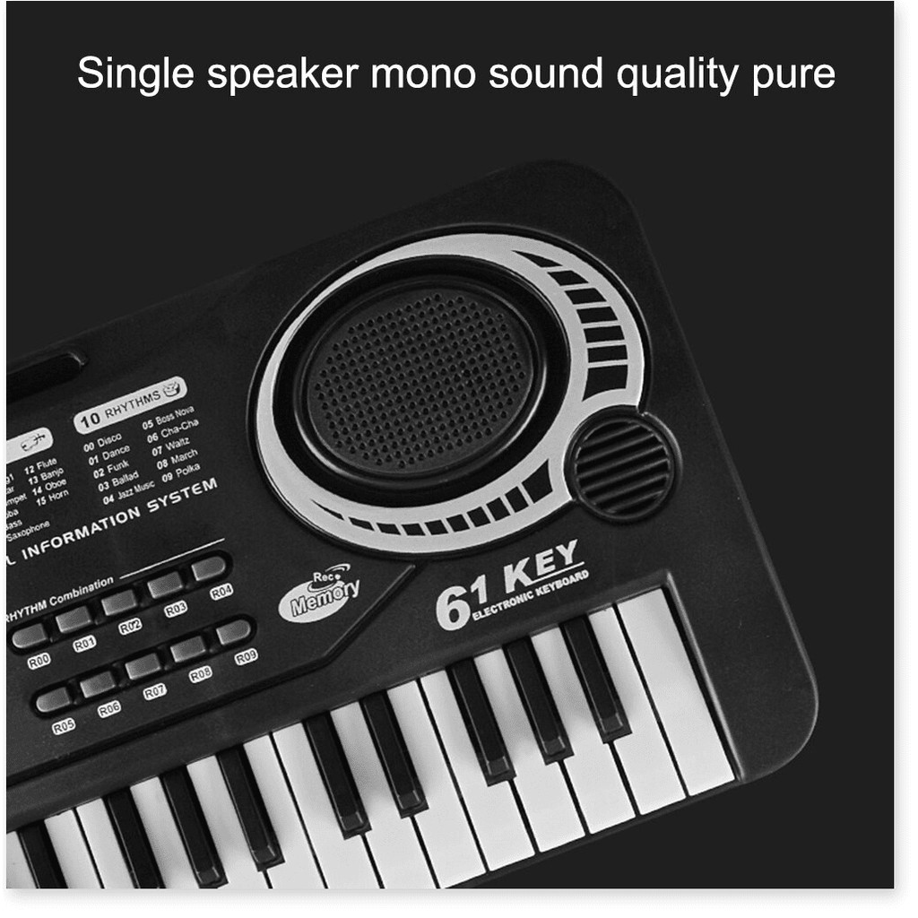 Đàn piano   GIÁ VỐN  Đàn piano 61 phím cho bé, nhạc cụ giúp bé luyện tập, phát triển năng khiếu âm nhạc 6412