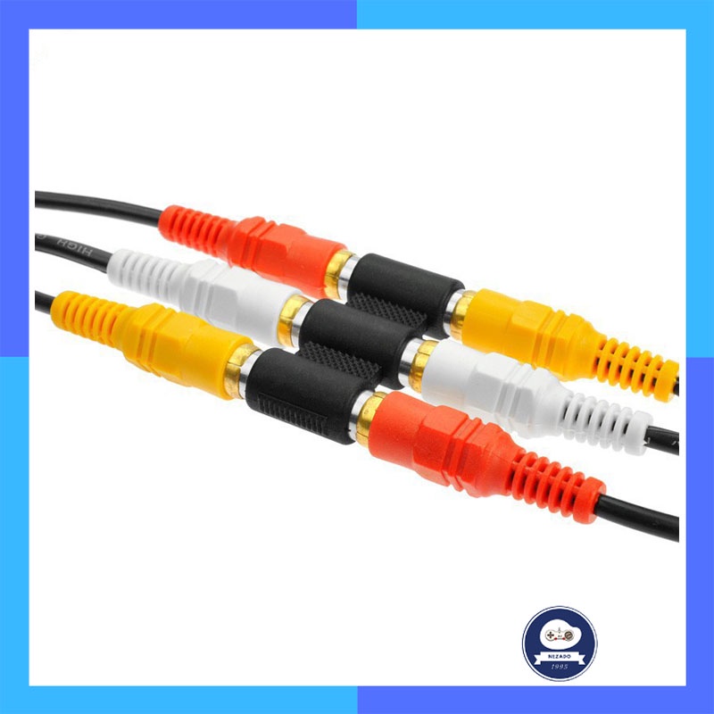 Đầu Nối Rca - Khớp Nối Dây Av 3 Ra 3 MG18