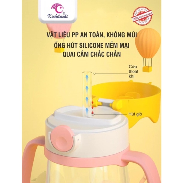 Bình nước Vương Miện Kichilachi Kichi 240ml