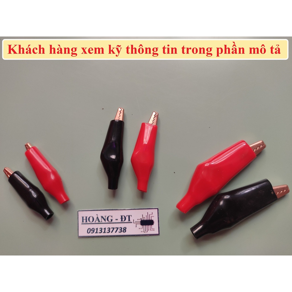 [Đồng] Kẹp cá sấu đồng