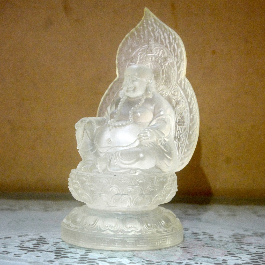 Tượng Phật-Tượng Bồ Tát ngồi đàI sen hào quang cao 17cm-Nhiều mẫu