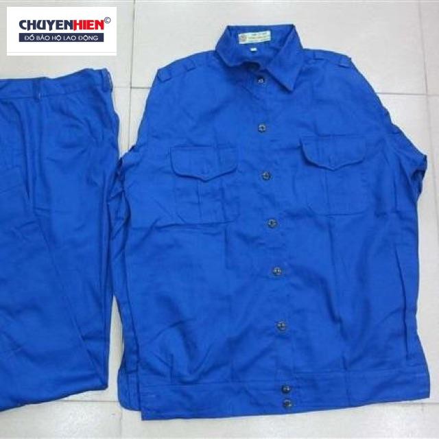 Quần áo công nhân vải kaki nam định Loại 1