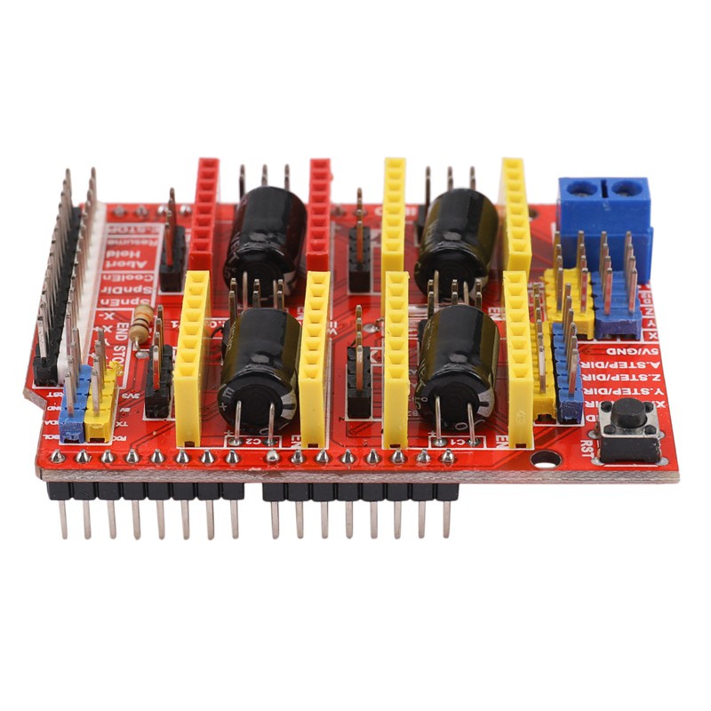 3D CNC Shield Board for UNO R3 + 4Pcs A4988 Stepper Motor Driver For Arduino 3D Printer