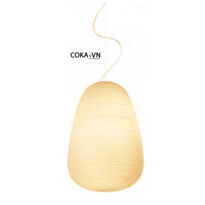 Đèn thả thủy tinh-đèn thả trang trí phòng khách-phòng ăn-quầy bar-cửa hàng TT25 chóa thủy tinh màu trắng