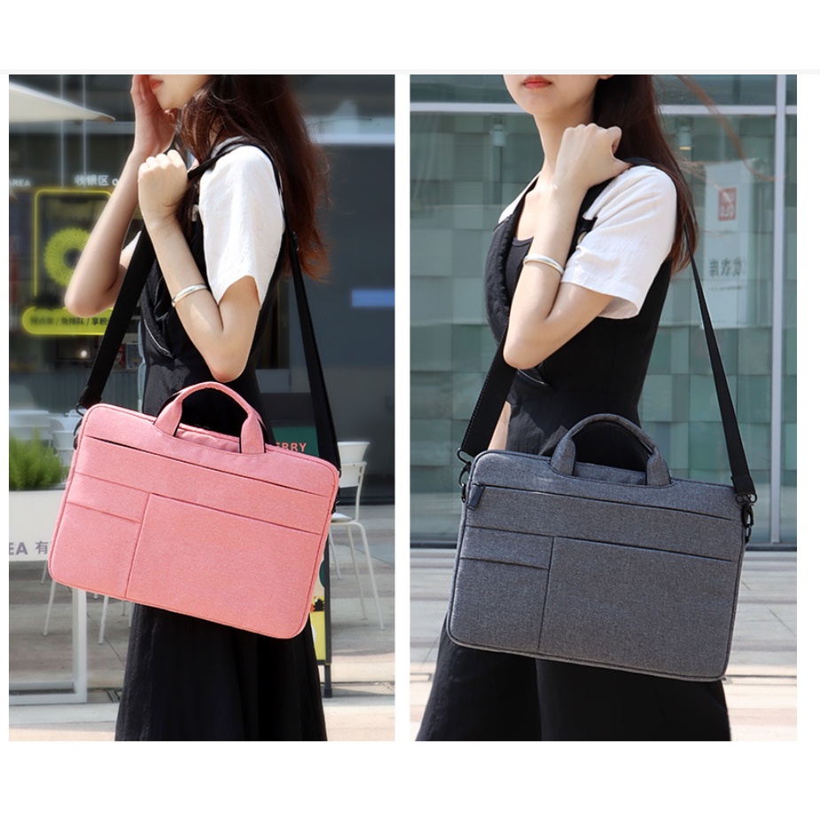 Túi xách túi chống sốc macbook và laptop 15,6 inh cao cấp phong cách mới