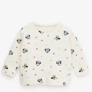 Áo nỉ Zara họa tiết mickey