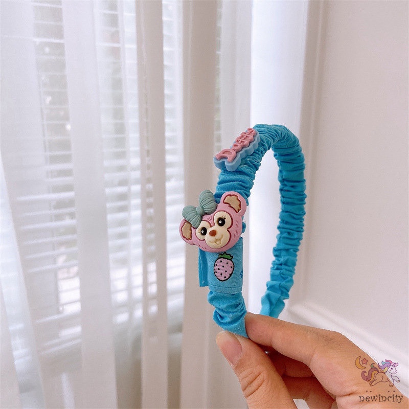 Băng Đô Họa Tiết Hoạt Hình Phong Cách Hàn Quốc Cho Bé Gái