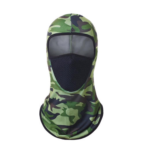 Mũ trùm đầu đi phượt SHUNI vải lanh lụa mát, khăn điều hòa co giãn, chống tia UV, nón Ninja che nắng