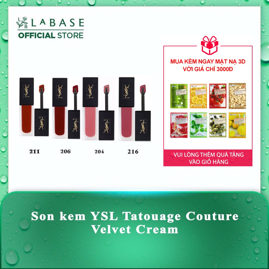 Son kem YSL Tatouage Couture Velvet Cream