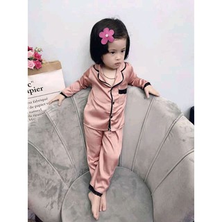 bộ pizama lụa mềm 8_13kg
