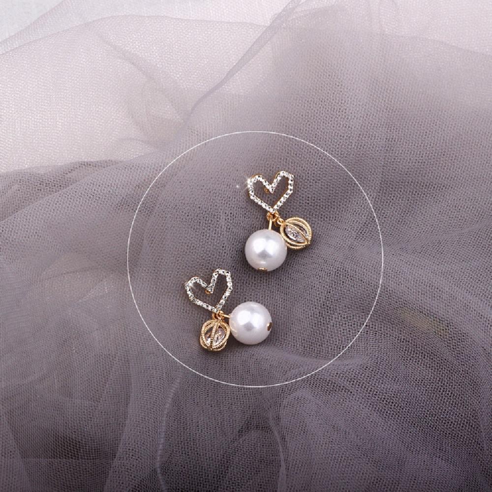 Hoa Tai Dáng Dài Đính Đá Sang Trọng Cho Nữ|Trang Sức Thời Trang