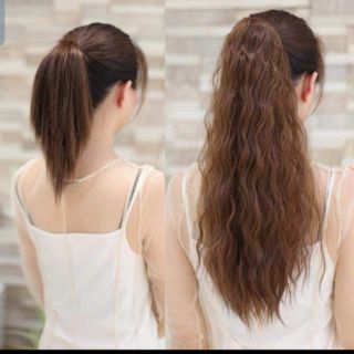 Tóc giả nữ giá rẻ xù mì 65cm,Px108, Sợi tơ cao cấp