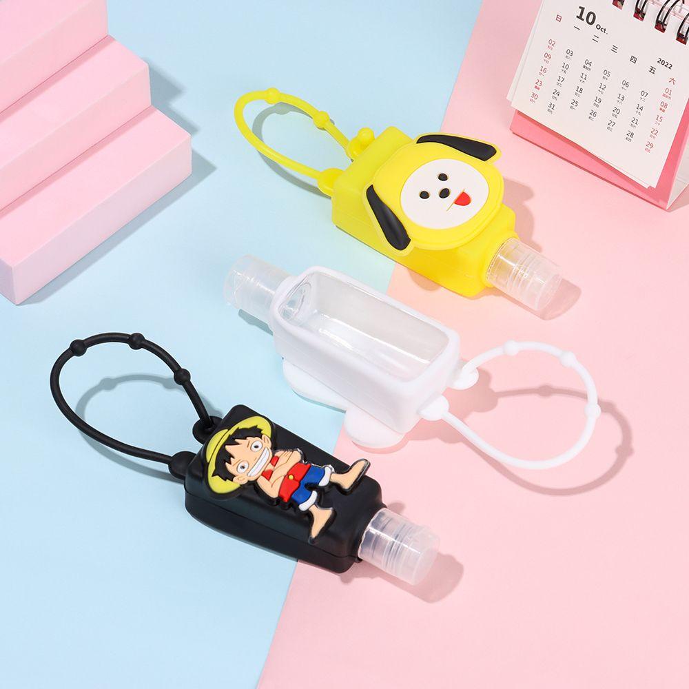 Chai Rỗng 30ML Đựng Nước Rửa Tay Dạng Lật Có Móc Khóa