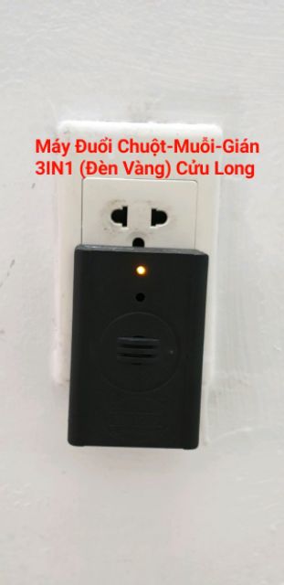 COMBO 01 Máy Cửu Long Đuổi Chuột Muỗi Gián và 01Thiết Bị Đuổi Chuột Sử dụng sóng siêu âm hiệu quả