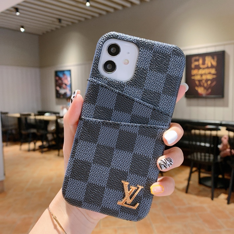 Ốp điện thoại da cứng họa tiết Houndstoothy cho iPhone 13 12 11 Pro Max Mini XS XR X 8 7 6 6S Plus + SE 2020