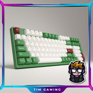 Bàn phím cơ AKKO 3098 DS Matcha Red Bean