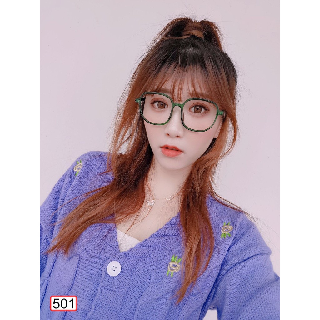 MẮT KÍNH GỌNG CẬN 501 HÀN QUỐC FORM CỰC ĐẸP HOT TREND | BigBuy360 - bigbuy360.vn