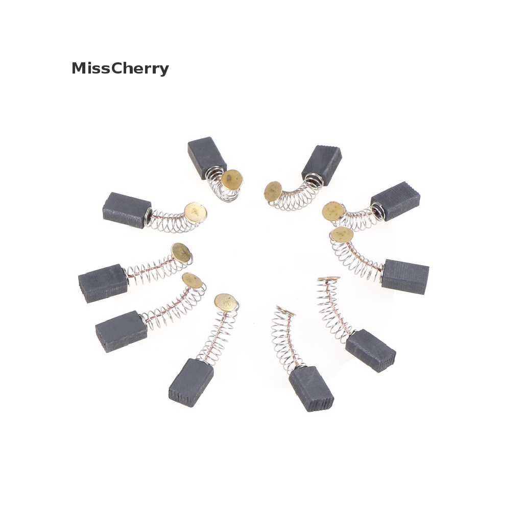 Set 10 chổi than thay thế cỡ 13X8X5mm cho máy hút bụi