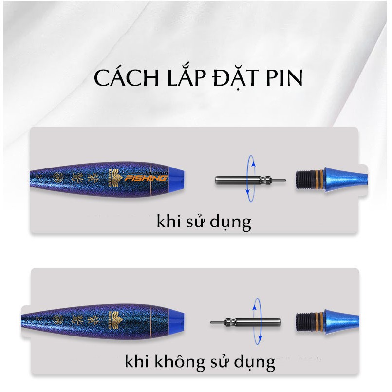 Phao điện nano câu đài Handing D-04 - Hàng chính hãng