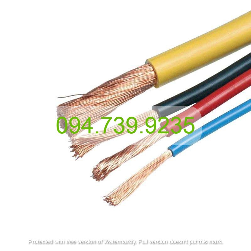 Dây điện điều khiển Taya 1x0.75  - Dây điện PVC 0.75mm
