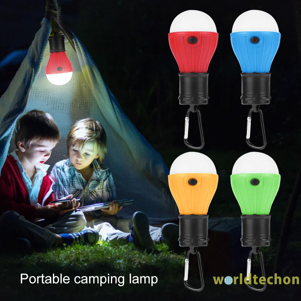 Set 4 Bóng Đèn Led Có Móc Treo Tiện Dụng Khi Đi Cắm Trại