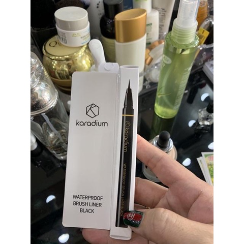 BÚT DẠ KẺ MẮT KARADIUM  WATERPROOF BRUSH LINER BLACK | BigBuy360 - bigbuy360.vn