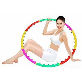 (FREESHIP đơn từ 150k)Vòng Lắc eo- Vòng lắc eo Massage Hoop bằng nhựa loại tốt