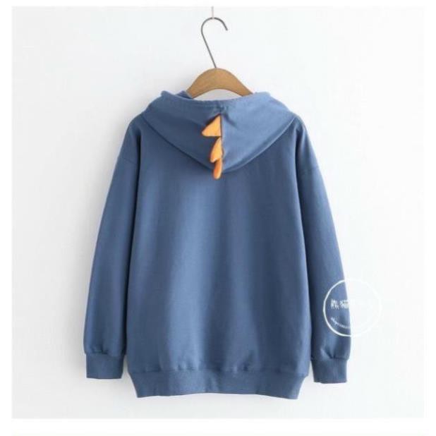 ÁO HOODIE NAM NỮ KHỦNG LONG CUTE Unisex hoodies AO HOODIE FREE SIZE DƯỚI 60KG