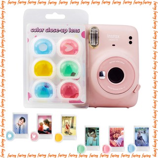 Bộ Lọc Cho Ống Kính Máy Ảnh Fujifilm Instax Mini 11 6 Màu