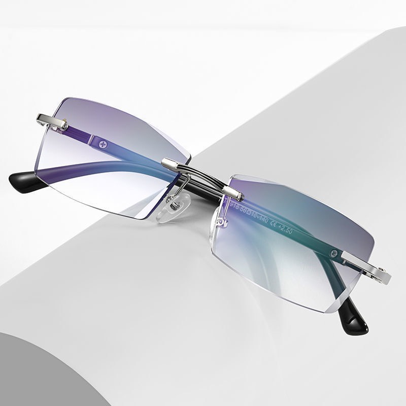 Kính lão đọc sách không khung siêu độc đáo chống ánh sáng xanh, TR90 mã T1918