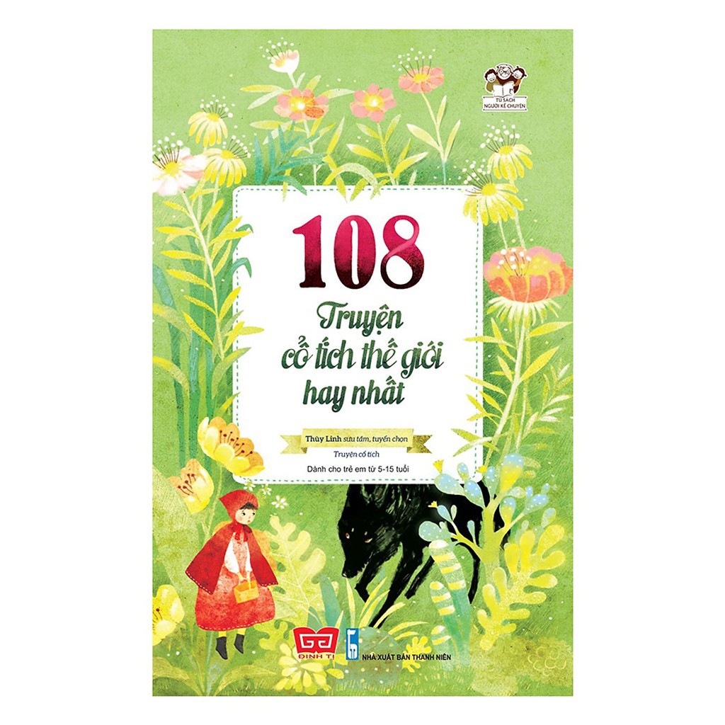 Sách Đinh Tị - Combo 108 Truyện Cổ Tích Việt Nam Hay Nhất + 108 Truyện Cổ Tích Thế Giới Hay Nhất (2 cuốn)