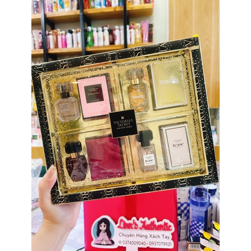 AUTH SET NƯỚC HOA VICTORIA’S SECRET USA