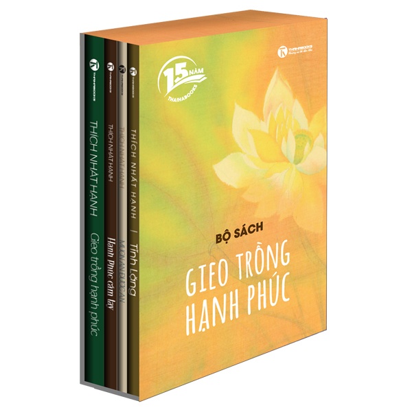 Sách Bộ Sách Gieo Trồng Hạnh Phúc + Muốn An Được An + Tĩnh Lặng + Hạnh Phúc Cầm Tay (Bộ 4 Cuốn)
