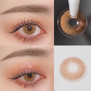 Kính áp tròng MJSHE Serie đường kính 14.0mm màu nâu