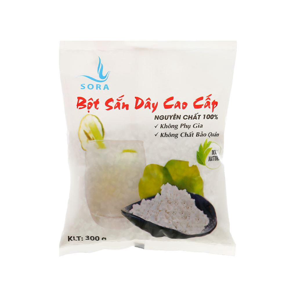 Bột sắn dây Sora nguyên chất gói 300g