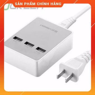 BỘ SẠC 3 CỔNG USB UGREEN 20360