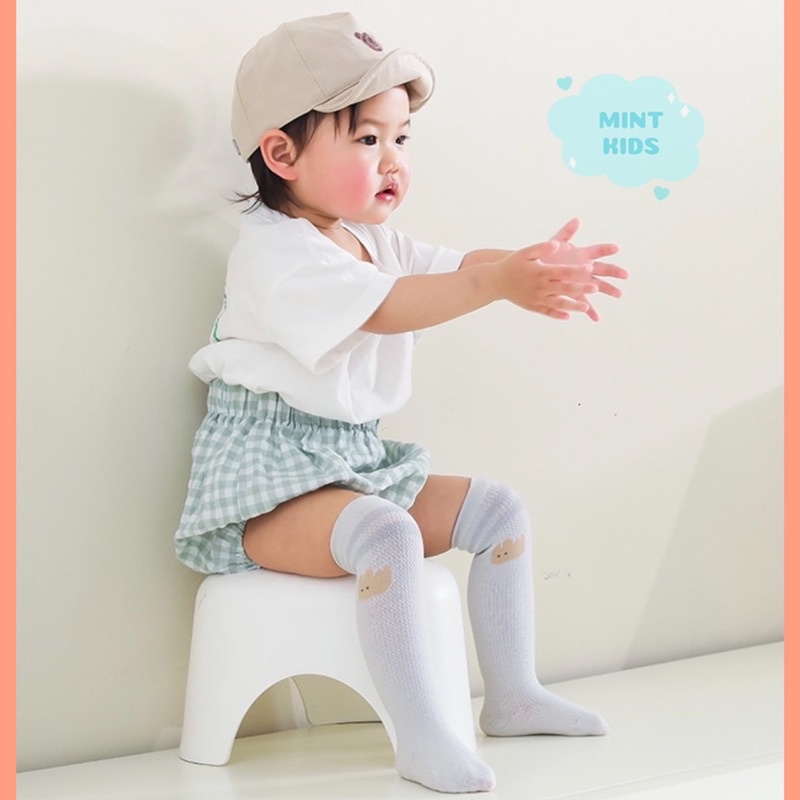 Tất cho bé, tất dài cho bé, tất lưới cho bé 0 đến 3 tuổi Nemo Baby mềm mại, thoáng mát TL-06